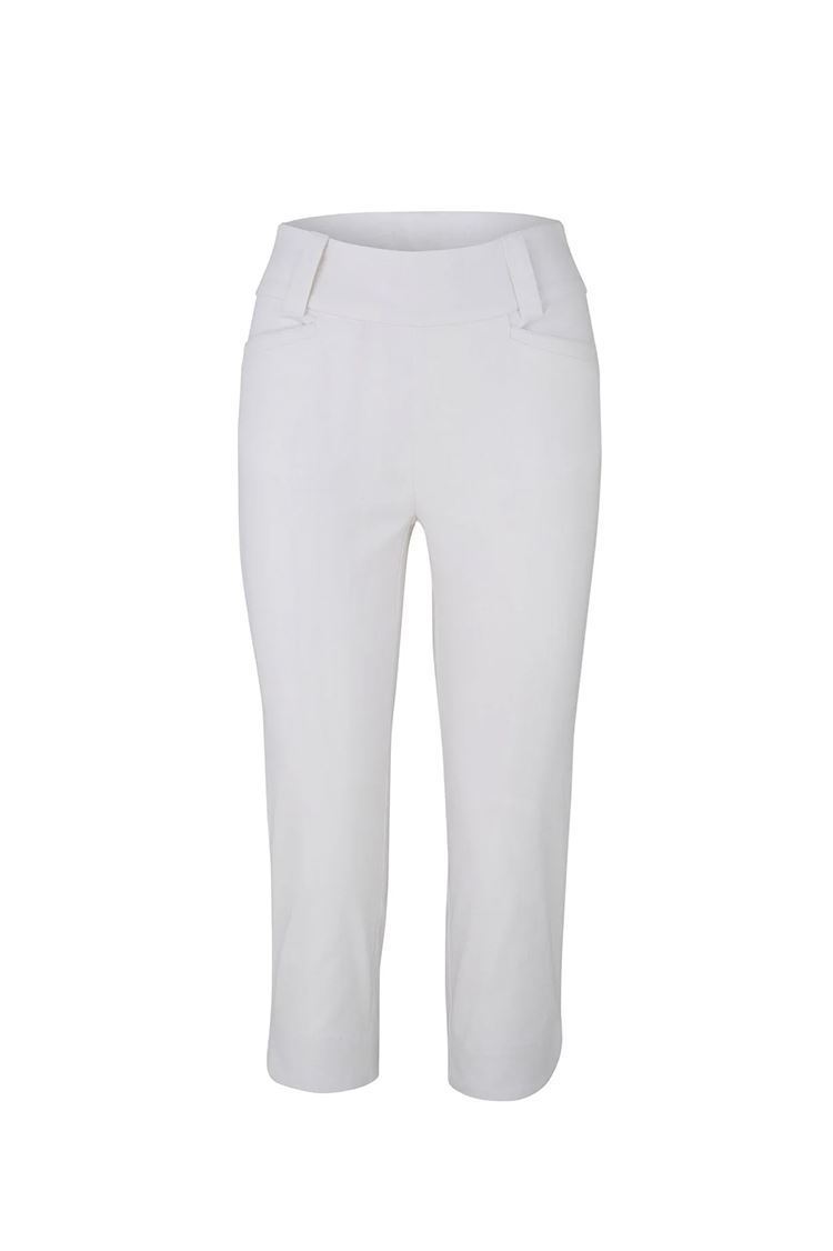 Picture of Swing out Sister Ladies Core Pull On Capri - Optic White