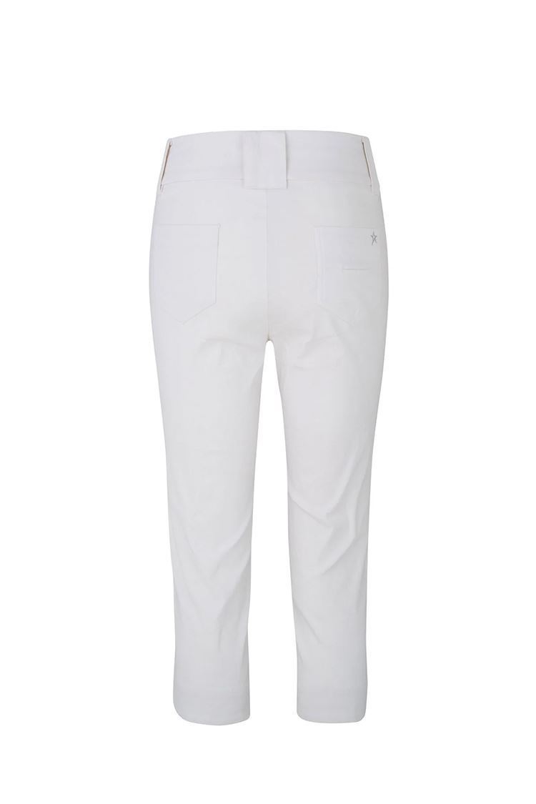 Picture of Swing out Sister Ladies Core Pull On Capri - Optic White