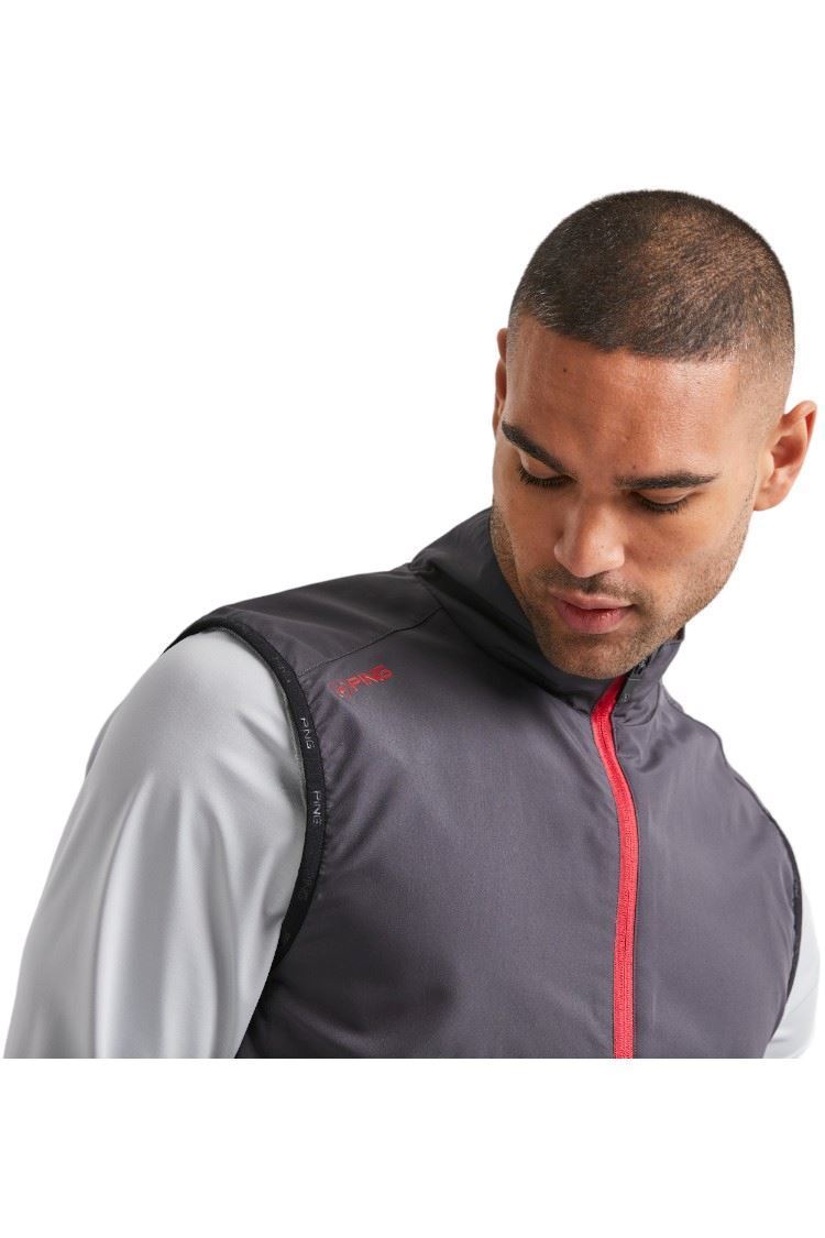 Picture of Ping Men's Ashbourne Fleece Vest - Asphalt