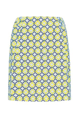 Show details for Swing out Sister Ladies Lucy Pull On Skort - Sunshine / Navy