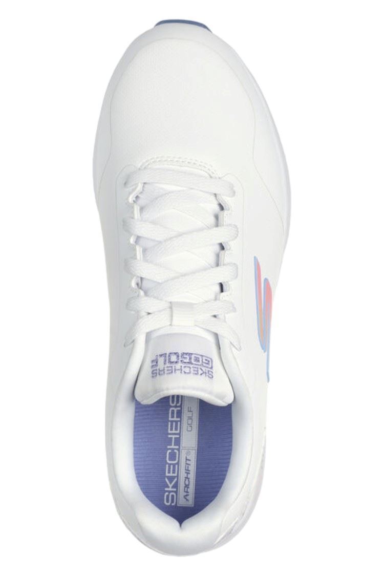 Picture of Skechers Women's Go Golf Max 3 Spikeless Golf Shoes - White Multi - UK 4.5 Only