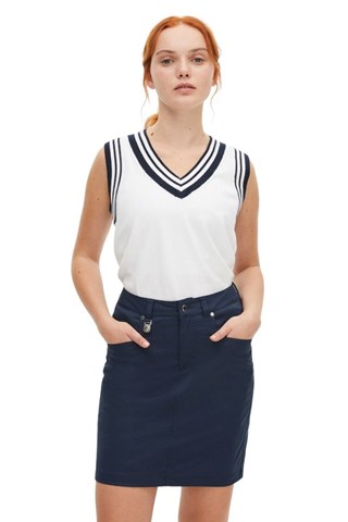 Picture of Rohnisch zns  Ladies Chie Skort - Navy