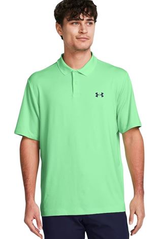 Show details for Under Armour Men's UA Performance 3.0 Polo - Matrix Green / Midnight Navy 350