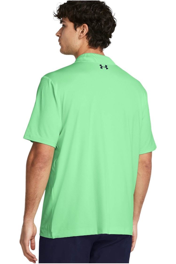 Picture of Under Armour zns Men's UA Performance 3.0 Polo - Matrix Green / Midnight Navy 350