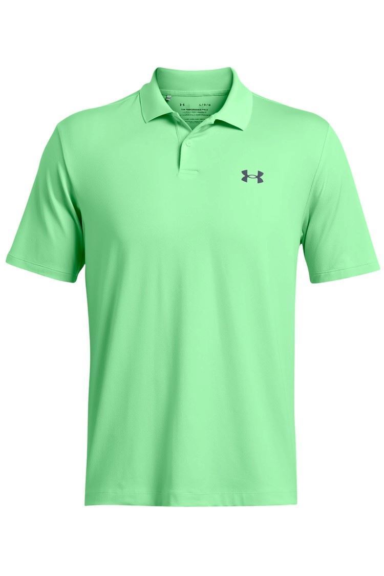 Picture of Under Armour zns Men's UA Performance 3.0 Polo - Matrix Green / Midnight Navy 350