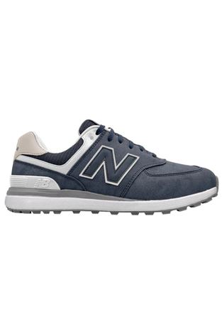 Show details for New Balance Women's 574 Greens V2 Golf Shoes - Navy / White