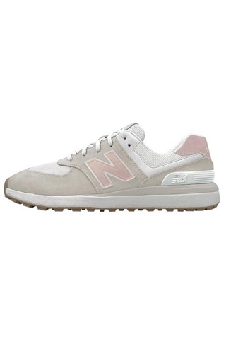 Picture of New Balance zns Women's 574 Greens V2 Golf Shoes - Sand