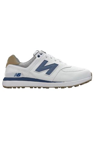 Show details for New Balance Men's 574 Greens V2 Golf Shoes - White / Navy