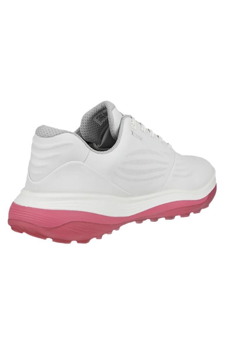 Picture of Ecco Women's Golf LT1 Golf Shoes - White / Bubble Gum