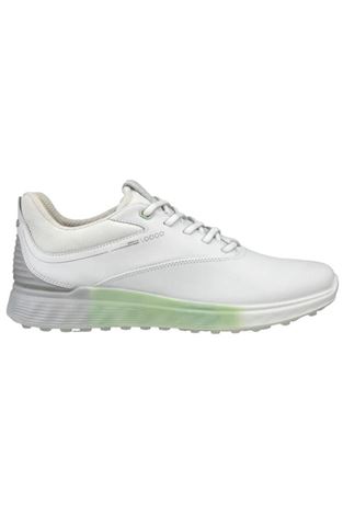 Show details for Ecco Women's S-Three Golf Shoes - White / Matcha