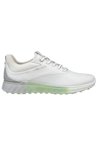 Picture of Ecco Women's S-Three Golf Shoes - White / Matcha