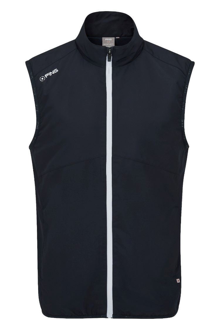 Picture of Ping zns Men's Ashbourne Fleece Vest - Navy