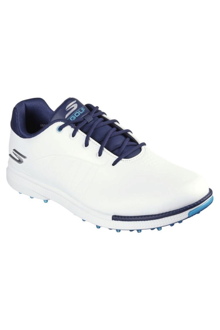 Picture of Skechers Men's Go Golf Tempo GF Golf Shoes - White / Navy Blue