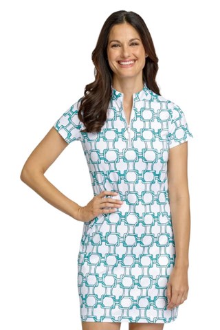 Picture of Tail zns Ladies Harianna Short Sleeve Golf Dress - Savannah Links