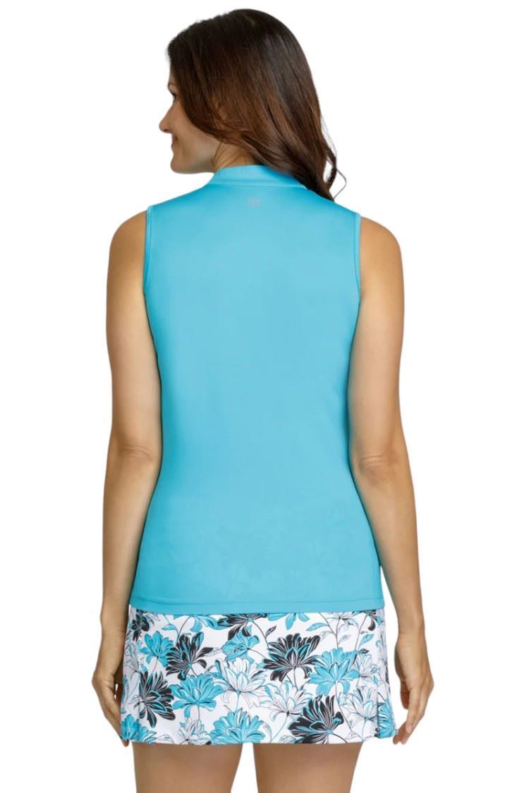 Picture of Tail Ladies Bennett Sleeveless Golf Top - Bali Blue