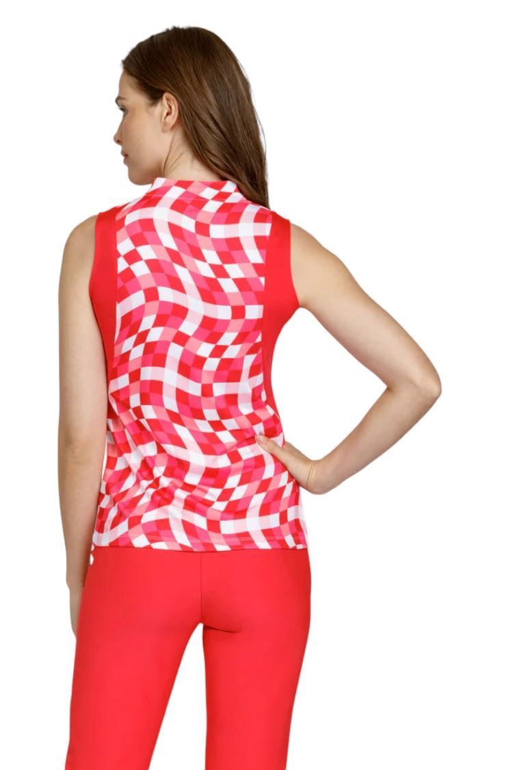Picture of Tail Ladies Dovima Sleeveless Golf Top - Wonderland Geo