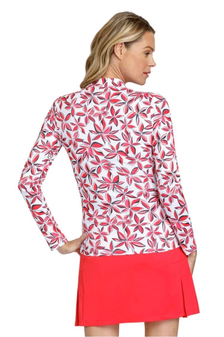 Picture of Tail Ladies zns Candice Long Sleeve Golf Top - Starflower XS ONLY