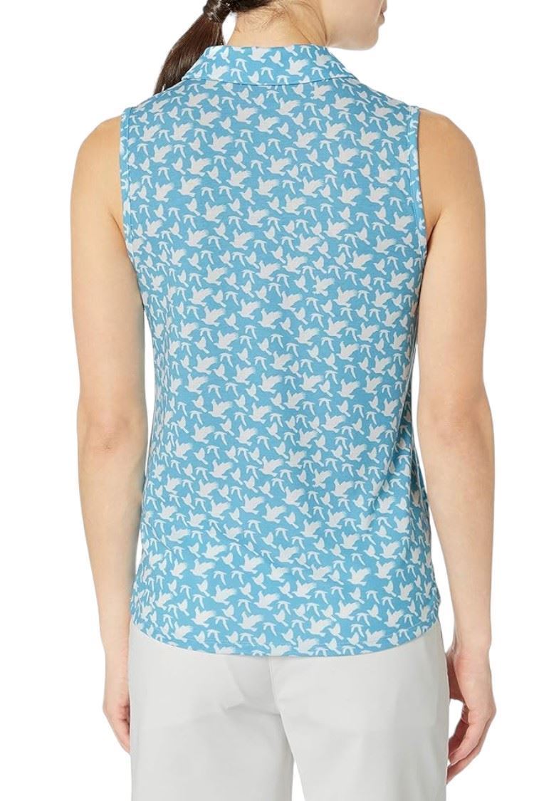 Picture of Puma Golf Women's Flight Sleeveless Polo - Ethereal Blue