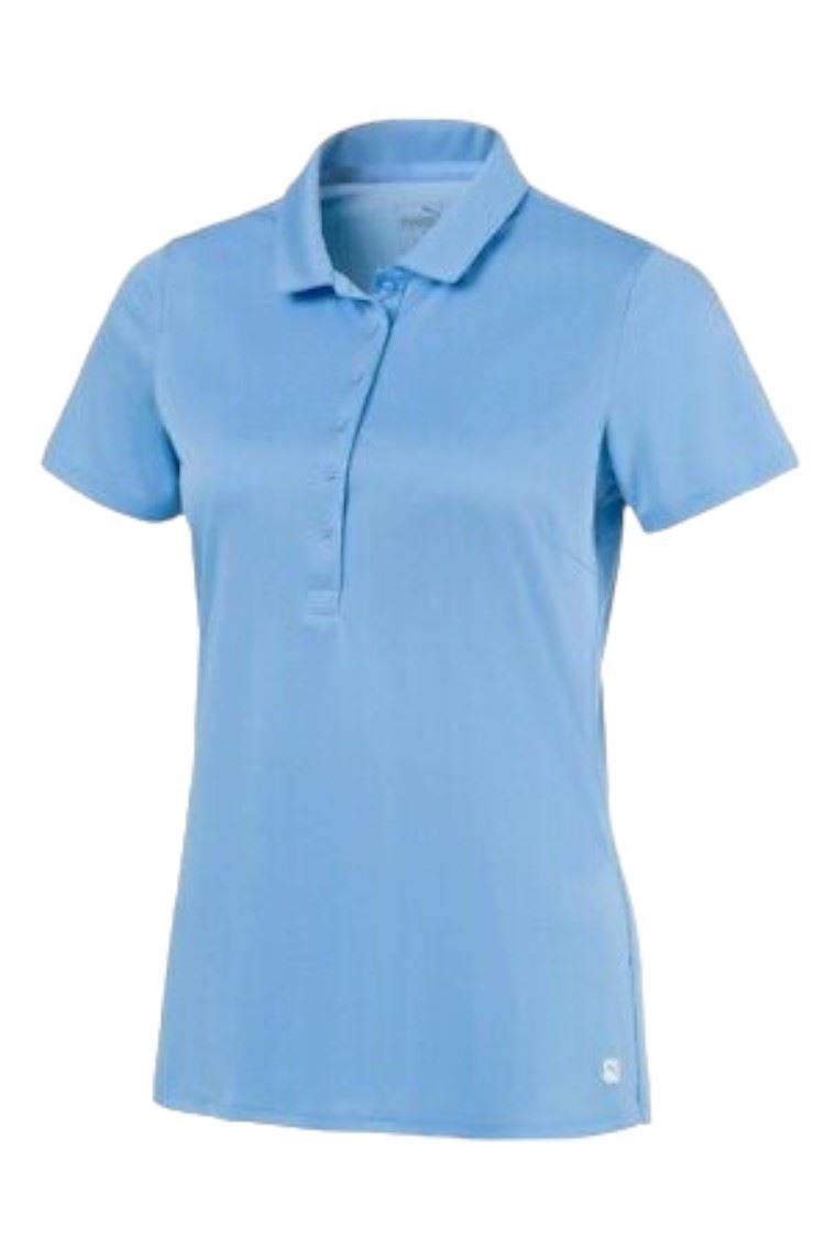 Picture of Puma Golf Ladies Rotation Short Sleeve Polo - Ethereal Blue