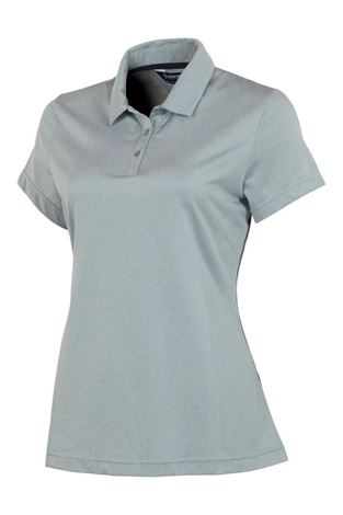 Show details for Sunice Ladies Denise Short Sleeve Polo Shirt - Magnesium / Black