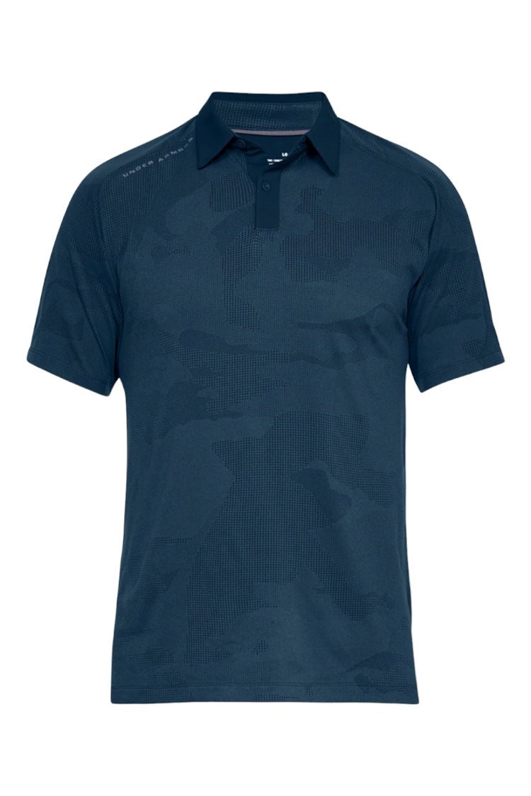 Picture of Under Armour Men's UA Microthread Sprocket Polo - Techno Teal 489