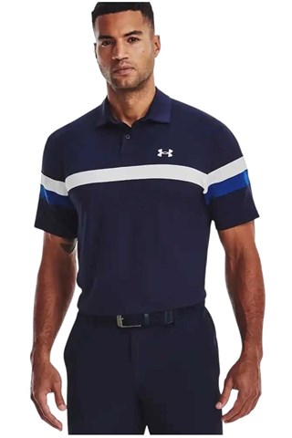 Picture of Under Armour zns Men's UA T2G Colour Blocked Polo Shirt - Academy 410