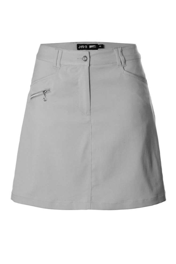 Picture of JRB zns Ladies Golf Skort - Light Grey