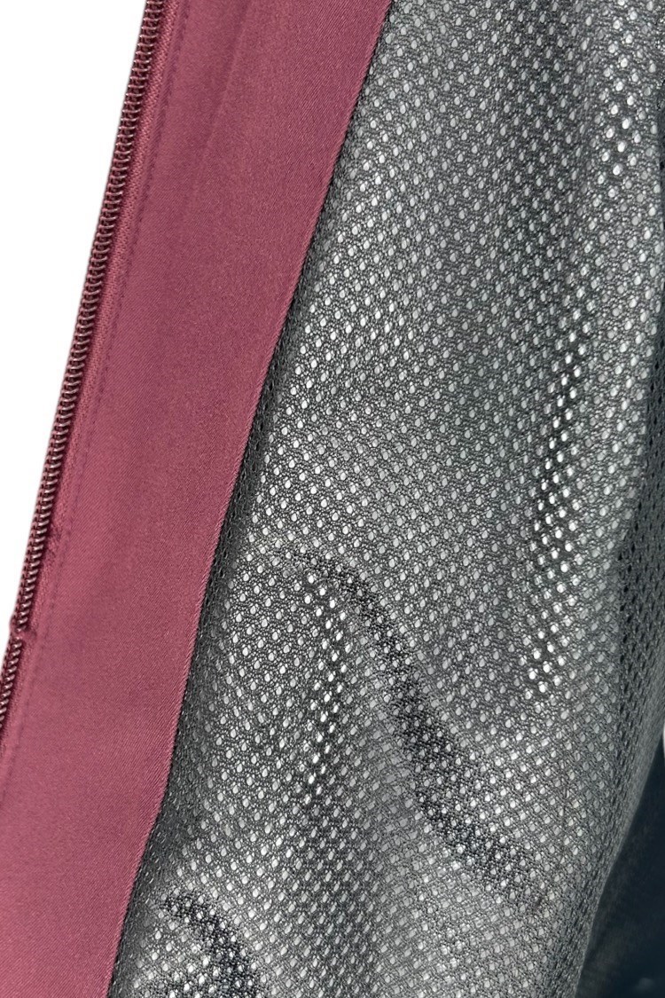 Picture of Sunderland of Scotland zns Ladies KIlly Waterproof Golf Jacket - Mulberry / White