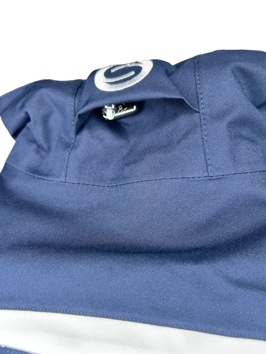 Picture of Sunderland of Scotland Ladies Killy Waterproof Golf Jacket - Navy / White