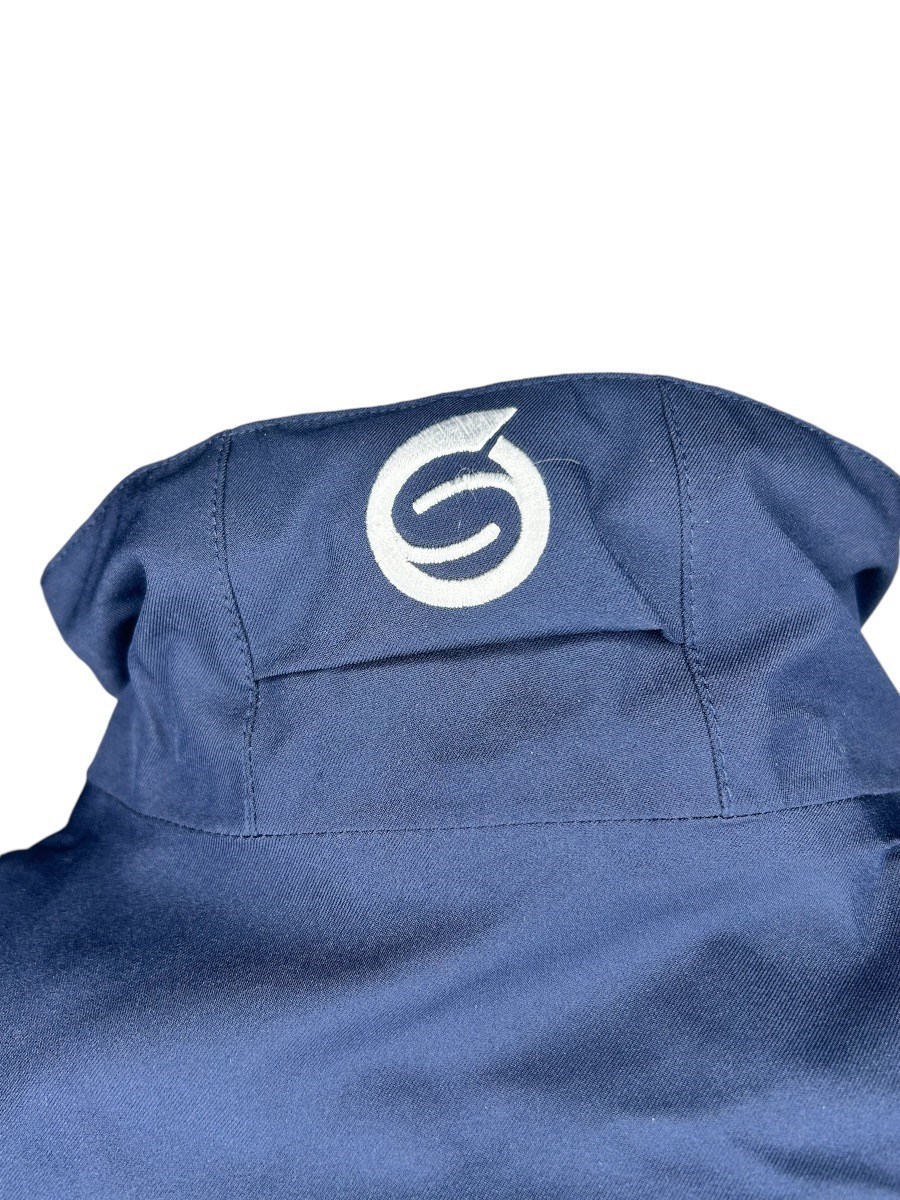 Picture of Sunderland of Scotland Ladies Killy Waterproof Golf Jacket - Navy / White