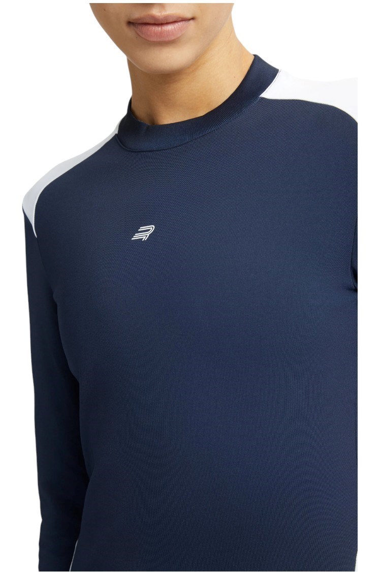 Picture of Rohnisch Ladies Eyra Brushed Long Sleeve Top - Navy
