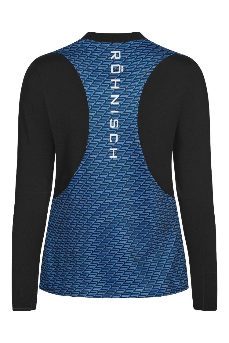 Picture of Rohnisch Ladies Eyra Brushed Long Sleeve Top - Black