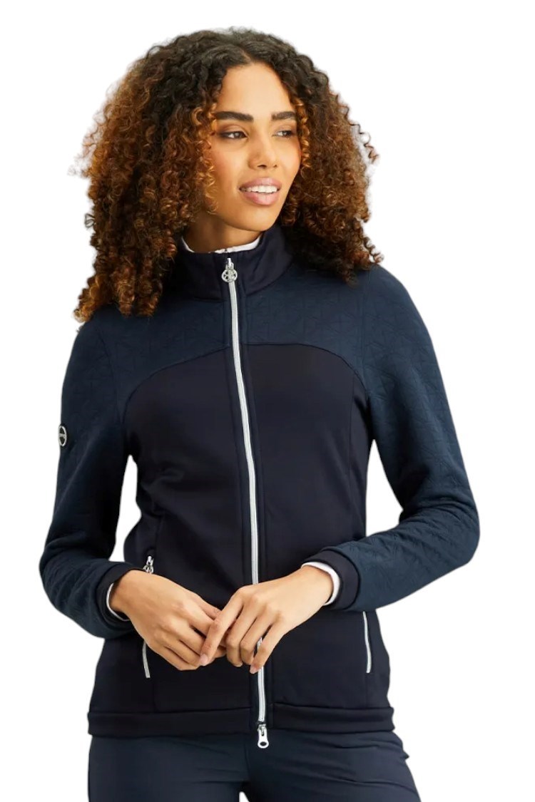 Picture of Ping zns  Ladies Carolina Full Zip Fleece Jacket - Navy