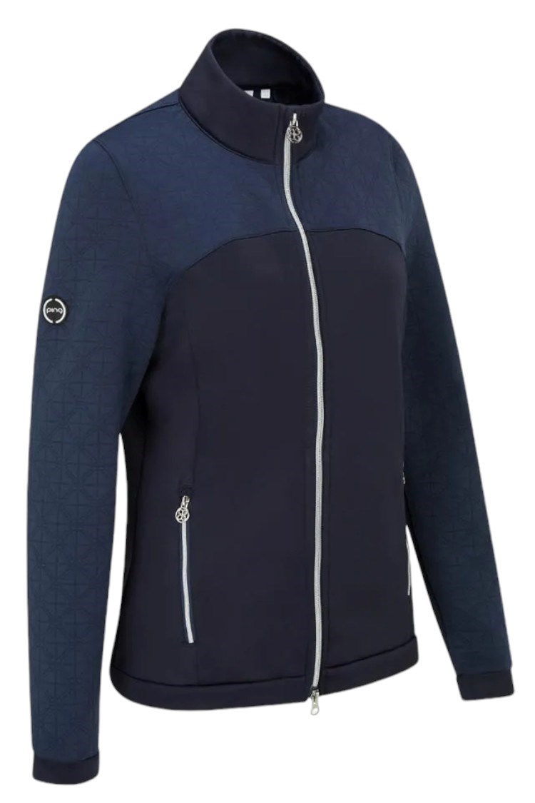 Picture of Ping zns  Ladies Carolina Full Zip Fleece Jacket - Navy