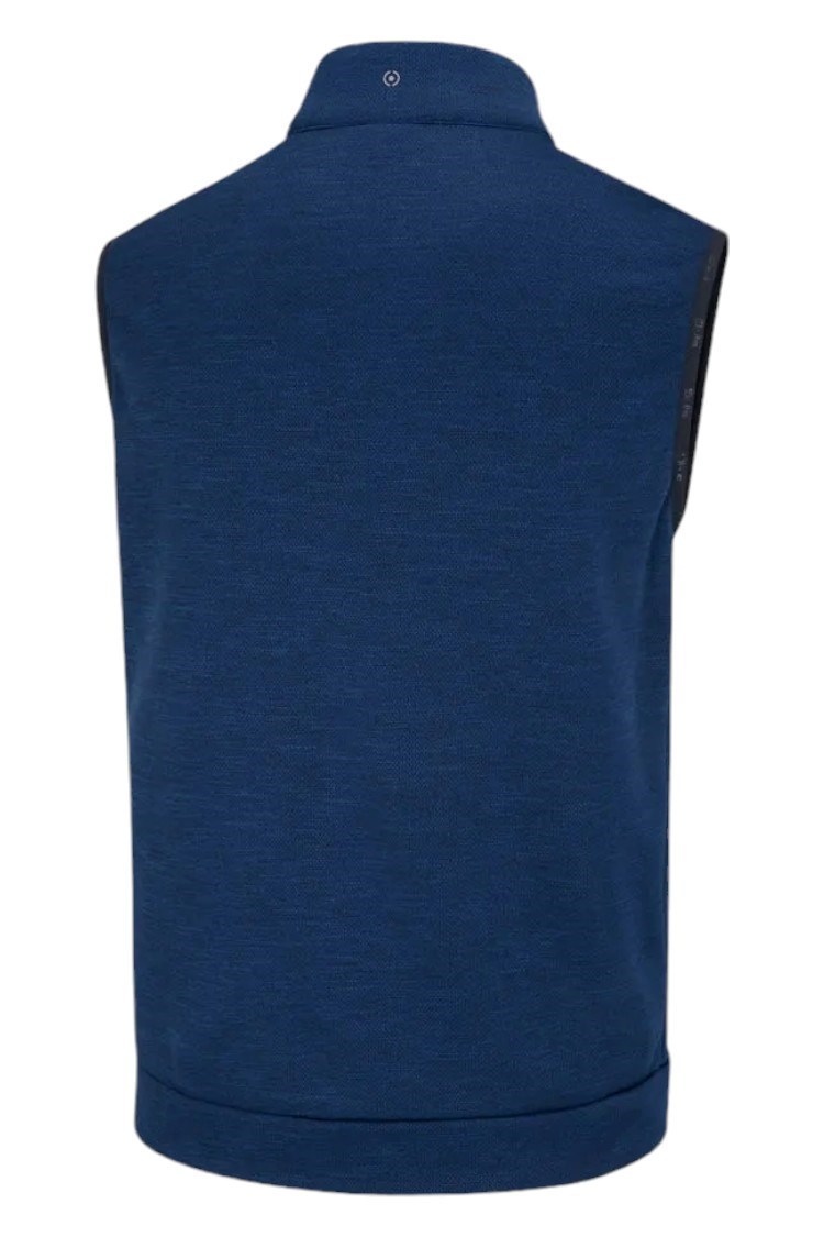 Picture of Ping zns Men's Aaran Quilted Vest / Gilet - Inky Marl / Inky