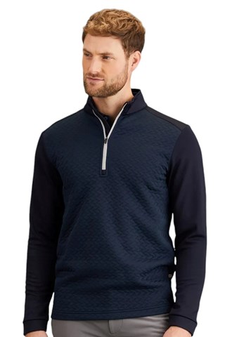 Picture of Ping Men's Whister 3D Jacquard Fleece - Navy