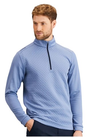 Picture of Ping zns Men's Whister 3D Jacquard Fleece - Airforce