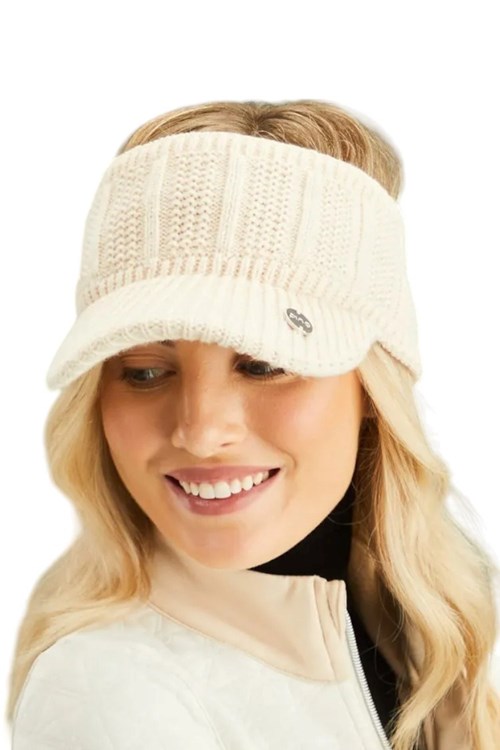 Ping zns Ladies Chance Knitted Visor Sand P93642