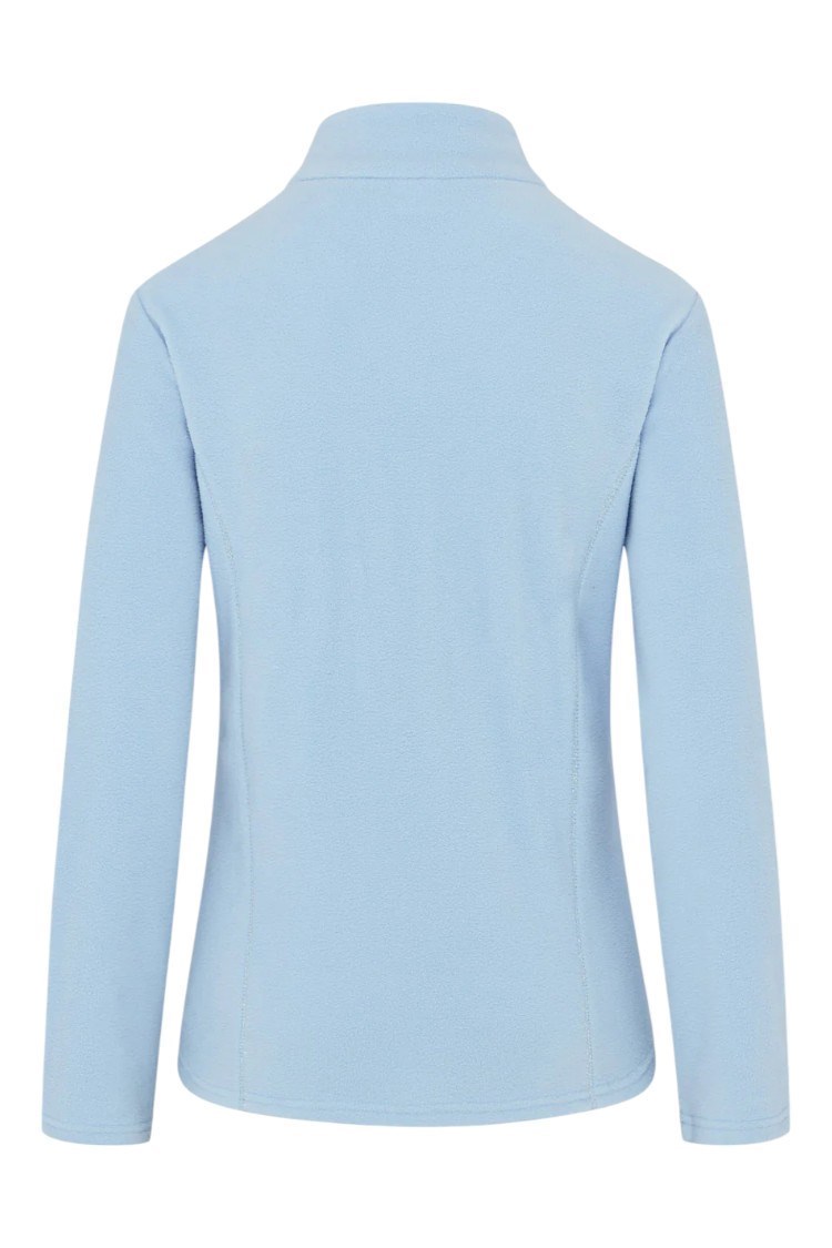 Picture of Swing out Sister Ladies Bonny 1/4 Zip Fleece - Chambray Blue 580