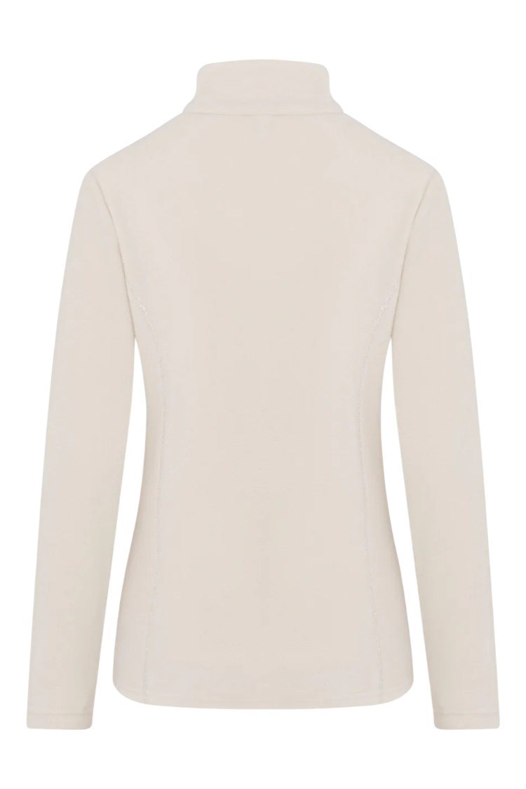 Picture of Swing out Sister Ladies Bonny 1/4 Zip Fleece - Bleached Sand 150