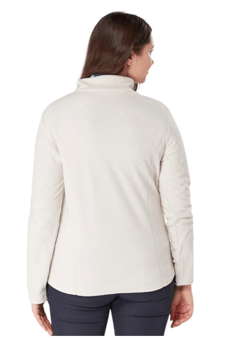 Picture of Swing out Sister Ladies Bonny 1/4 Zip Fleece - Bleached Sand 150