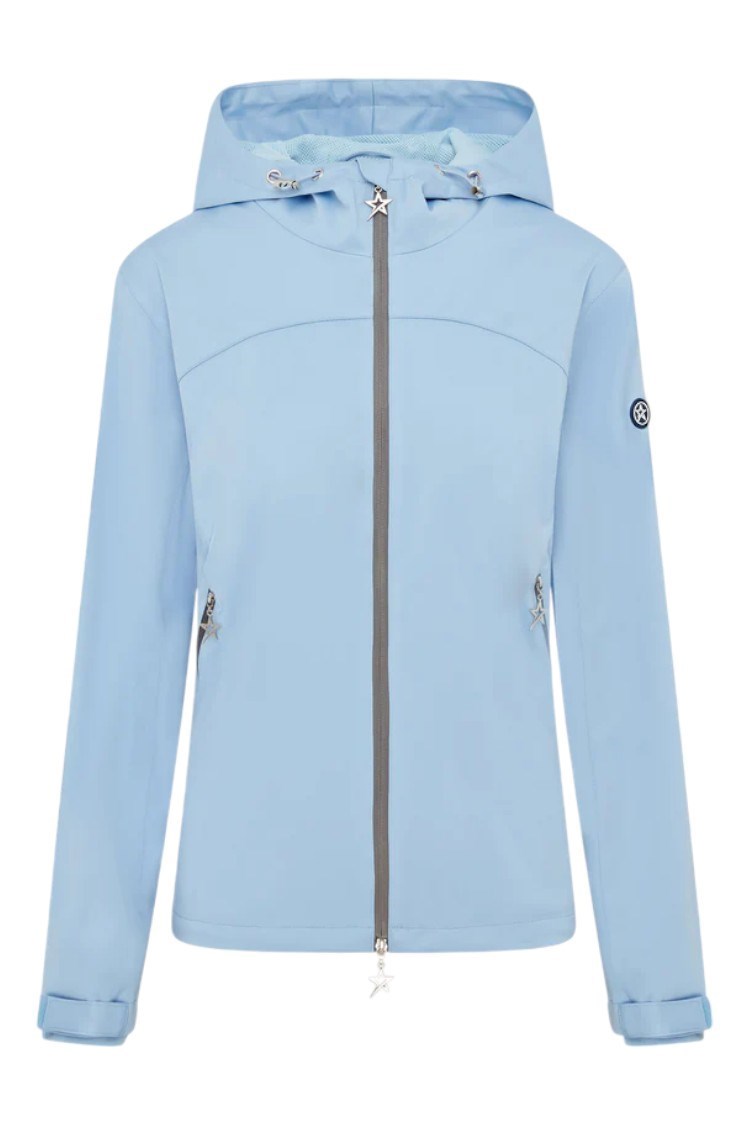 Picture of Swing out Sister Ladies Katherine Storm Jacket - Chambray Blue