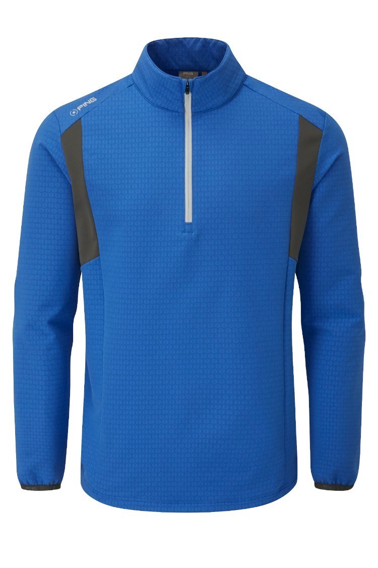 Picture of Ping Golf Men's Power 1/2 Zip Sweater - Delph Blue