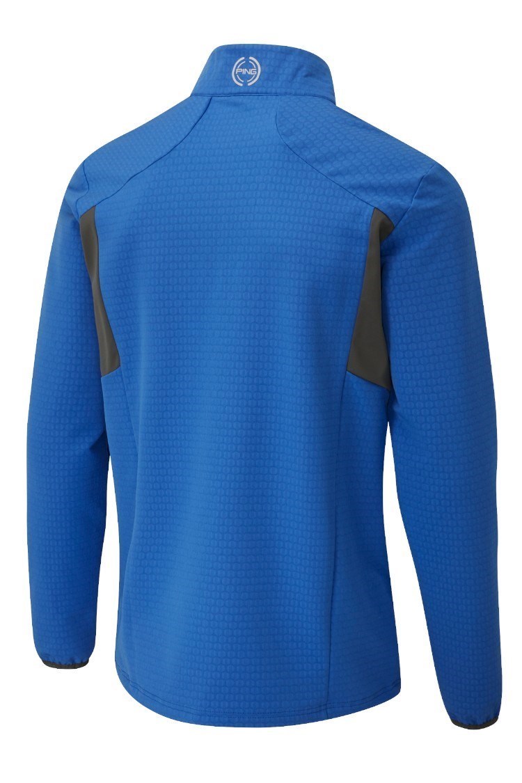 Picture of Ping Golf Men's Power 1/2 Zip Sweater - Delph Blue