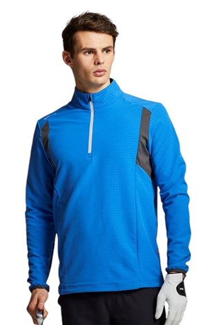 Show details for Ping Golf Men's Power 1/2 Zip Sweater - Delph Blue