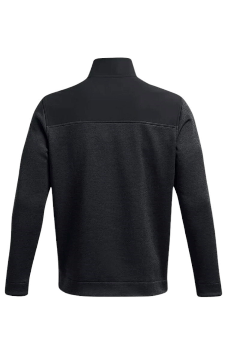 Picture of Under Armour zns Men's UA Drive Storm Sweater Fleece 1/2 Zip - Black / Anthracite 01