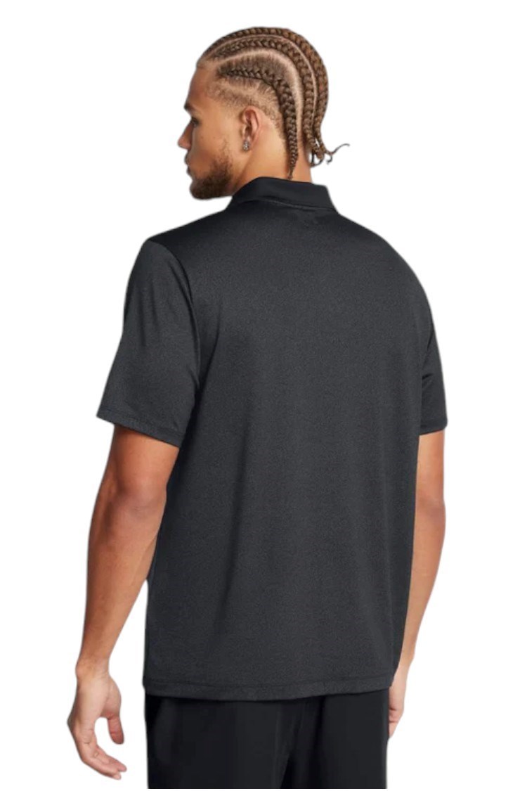 Picture of Under Armour Men's UA Matchplay Printed Polo - Black / Anthracite 007