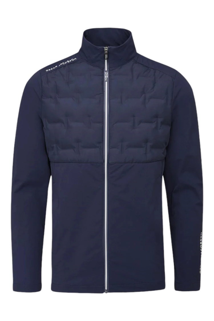 Picture of Oscar Jacobson zns  Men's Hackney Thermal Padded Jacket - Navy