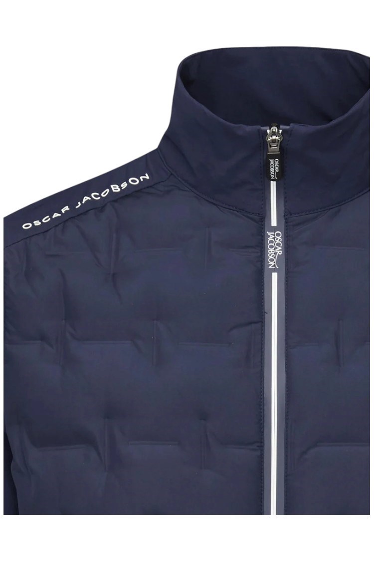 Picture of Oscar Jacobson zns  Men's Hackney Thermal Padded Jacket - Navy