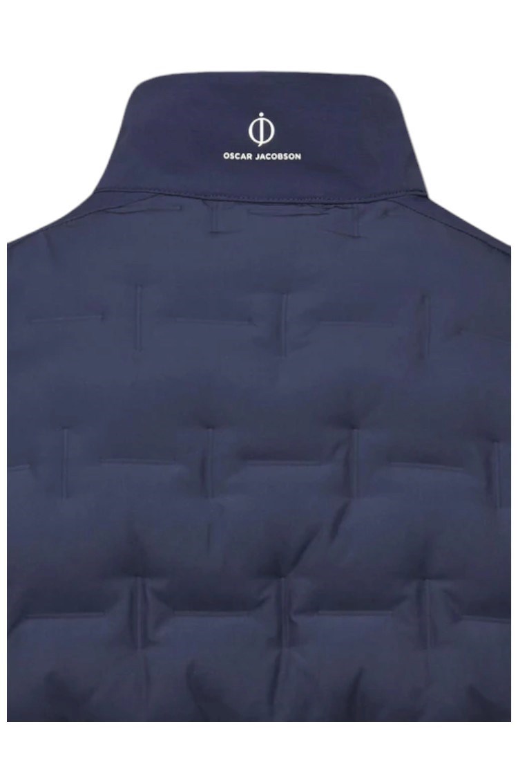 Picture of Oscar Jacobson zns  Men's Hackney Thermal Padded Jacket - Navy